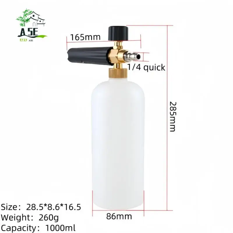 A05E-High Pressure Car Wash Gun With Foam Cannon And Nozzles - Multi-Functional Alloy Short Gun For Efficient Cleaning
A05E-High Pressure Car Wash Gun With Foam Cannon And Nozzles - Multi-Functional Alloy Short Gun For Efficient Cleaning
