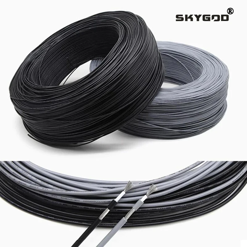 1 - 50m 1185 Shielded Wire 28 26 24 22 20 18 16 14 12 10AWG Channel Audio Single Core Electronic Copper Shielding Signal Cable
1 - 50m 1185 Shielded Wire 28 26 24 22 20 18 16 14 12 10AWG Channel Audio Single Core Electronic Copper Shielding Signal Cable