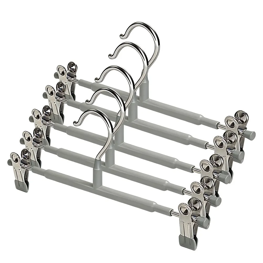 Multi-functional Adjustable Pants Hangers with Clips Windproof No Trace Clothes Clip Non-Slip Skirt Hangers
Multi-functional Adjustable Pants Hangers with Clips Windproof No Trace Clothes Clip Non-Slip Skirt Hangers