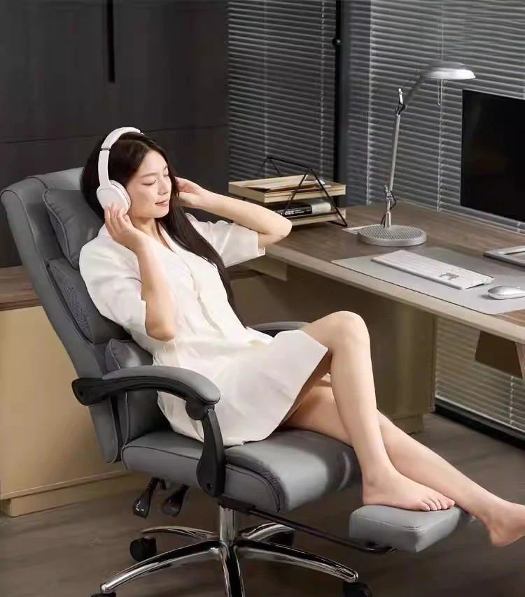comfortable sedentary office ergonomic chair computer can lie down for lunch break home 
comfortable sedentary office ergonomic chair computer can lie down for lunch break home