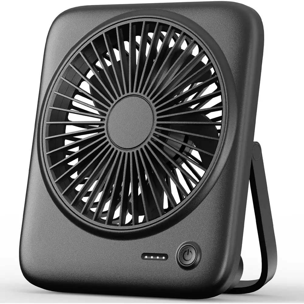 Portable Desk Fan with 4000mAh Battery, USB Powered, 4-Speed, 6.5 Quiet for Home and Office
Portable Desk Fan with 4000mAh Battery, USB Powered, 4-Speed, 6.5 Quiet for Home and Office