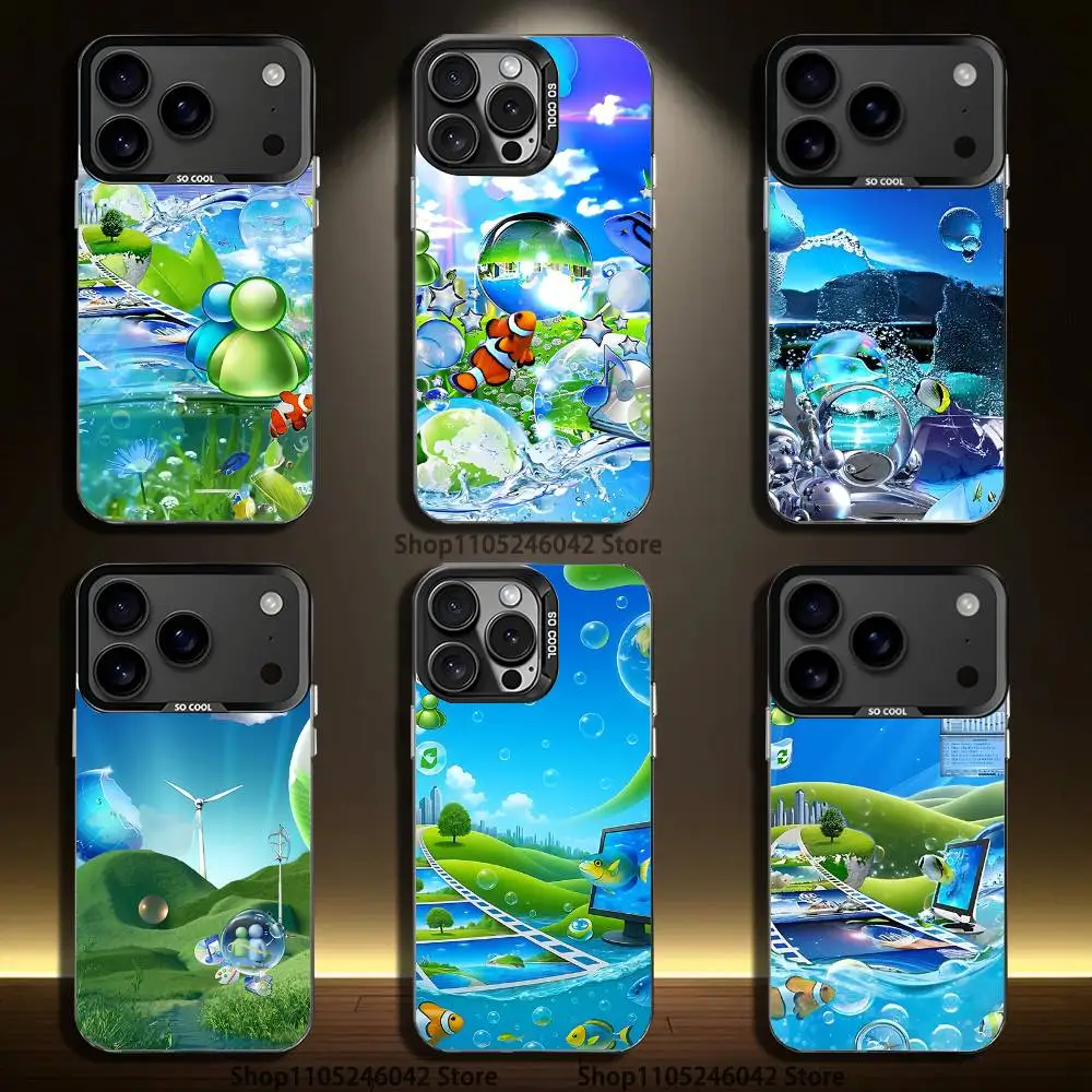 Frutiger Aero For iPhone 17,16,15,14,13,12,11,Mini,Pro,E,SE4,XS,MAX Black Shockproof Candy Matte Cover
Frutiger Aero For iPhone 17,16,15,14,13,12,11,Mini,Pro,E,SE4,XS,MAX Black Shockproof Candy Matte Cover