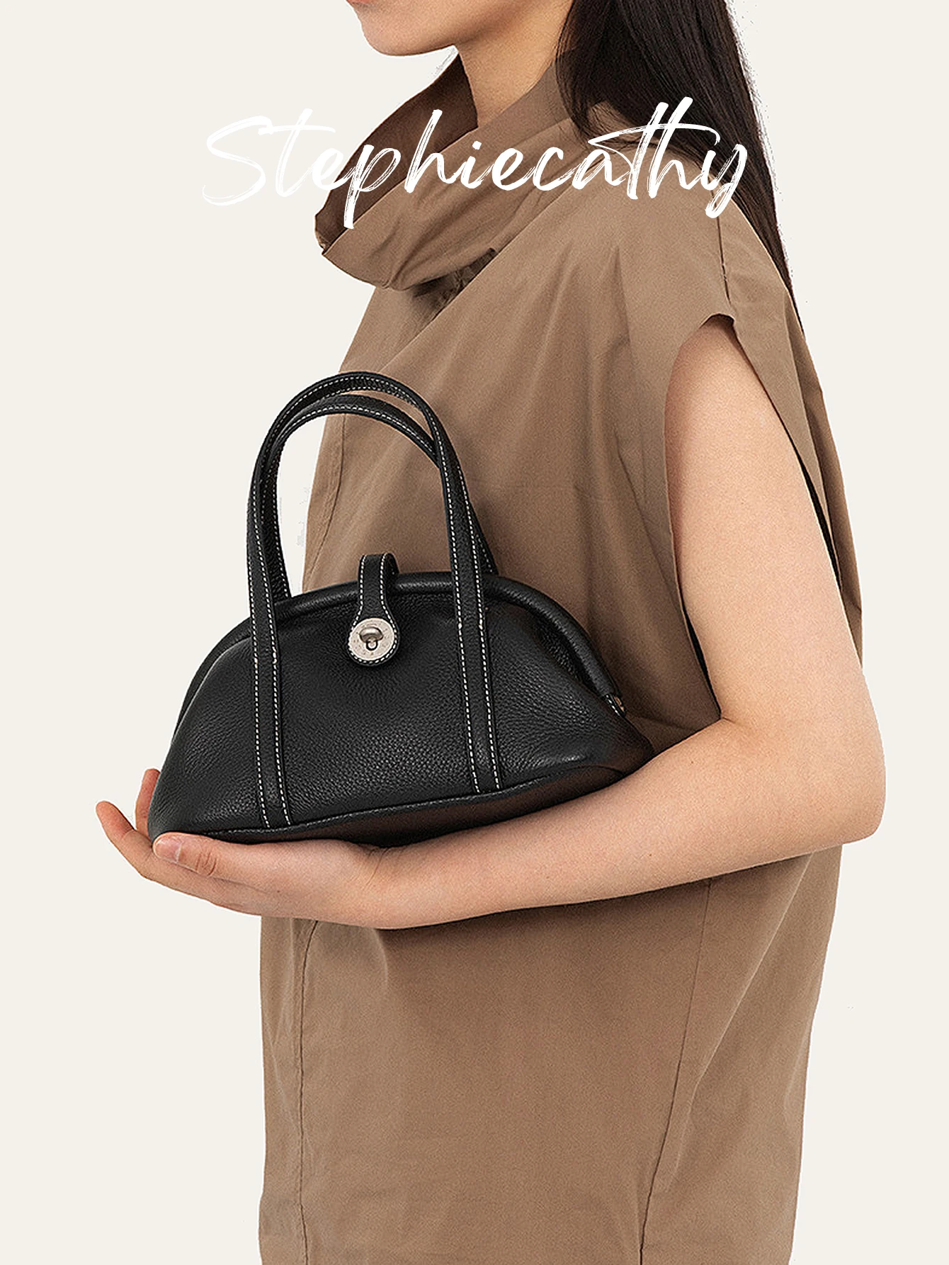 SC Women's Fashion Elegant PU Vegan Leather Handbag Turn-lock Closure Top-handle Long Strap Cross Body Shell Bag Small Purse
SC Women's Fashion Elegant PU Vegan Leather Handbag Turn-lock Closure Top-handle Long Strap Cross Body Shell Bag Small Purse