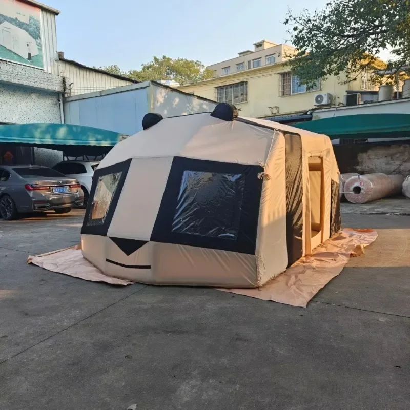 Oxford Cloth Panda Inflatable Tent No Setup Quick Open Four-season Single Layer Outdoor Camping Waterproof Rainproof
Oxford Cloth Panda Inflatable Tent No Setup Quick Open Four-season Single Layer Outdoor Camping Waterproof Rainproof