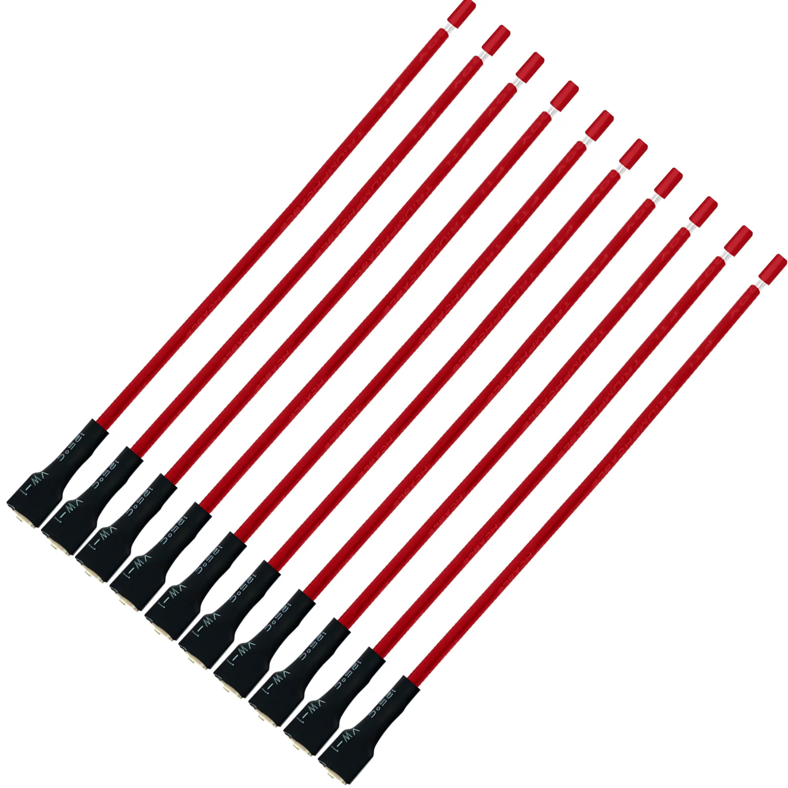 14AWG Wire Pigtail Red Black Electrical Wire Female Spade Connector 6.3mm Heat Shrink Terminal for 12V 24V Rocker Switch SAE USB
14AWG Wire Pigtail Red Black Electrical Wire Female Spade Connector 6.3mm Heat Shrink Terminal for 12V 24V Rocker Switch SAE USB