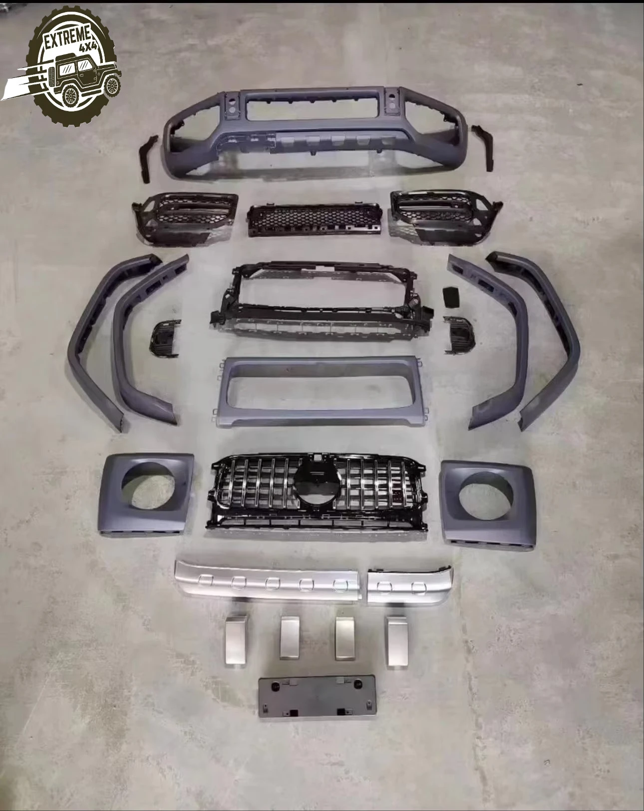 Auto Parts Bumper Grille Body Kit for Mercedes Benz G Class W464 G350 G500 2019-2024 G63 Style
Auto Parts Bumper Grille Body Kit for Mercedes Benz G Class W464 G350 G500 2019-2024 G63 Style
