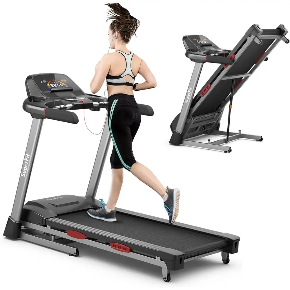 15% Auto Incline Heavy Duty Treadmill: 20 Programs, Bluetooth Speakers, LED Display, Smart App, Running/Walking
15% Auto Incline Heavy Duty Treadmill: 20 Programs, Bluetooth Speakers, LED Display, Smart App, Running/Walking