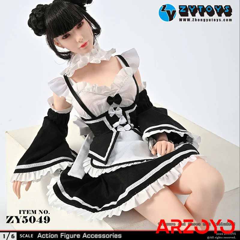 ZYTOYS ZY5049 1/6 Scale Female Maid Outfit Maid Dress Armband Bow Tie Set Clothes Model Fit 12 Inch Soldier Action Figure Body
ZYTOYS ZY5049 1/6 Scale Female Maid Outfit Maid Dress Armband Bow Tie Set Clothes Model Fit 12 Inch Soldier Action Figure Body