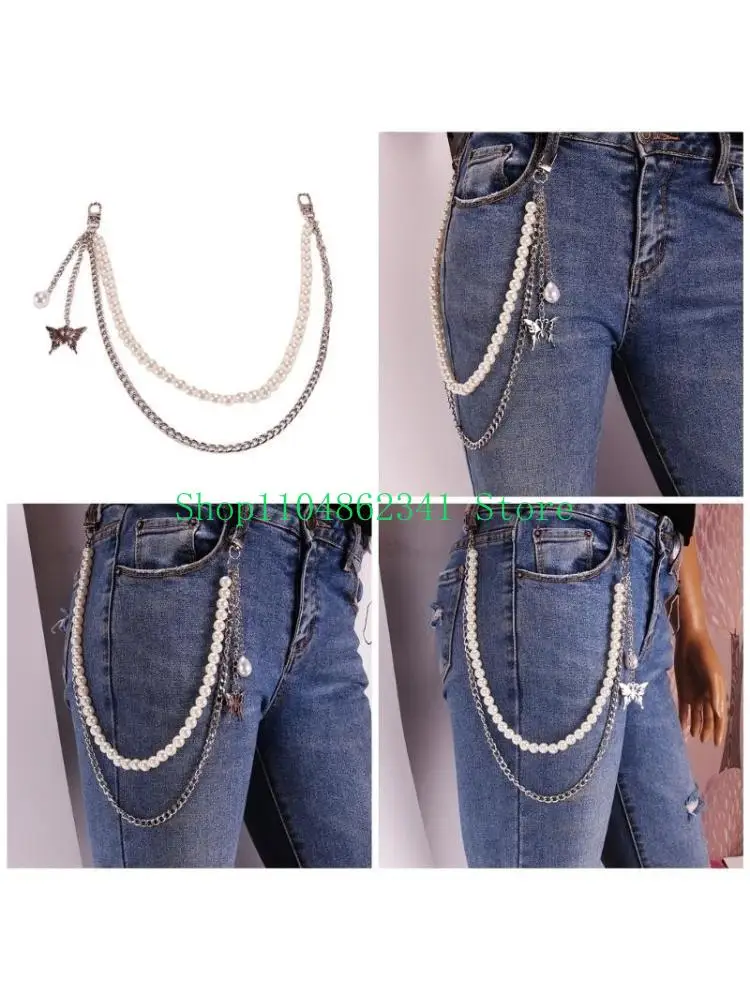 652F Tassels Chain Belt Personality Charm Belt Fashionable Studded Metal Chain Belt for Various Occasions and Outfits
652F Tassels Chain Belt Personality Charm Belt Fashionable Studded Metal Chain Belt for Various Occasions and Outfits