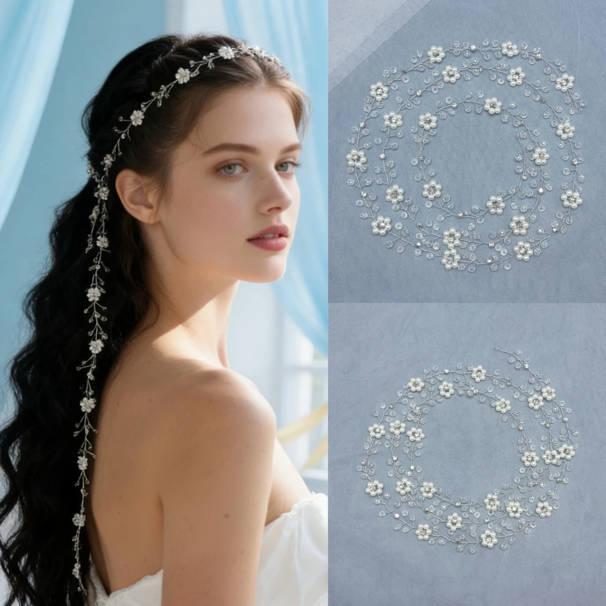 Handmade Fashion Crystal Hair Vine Headband Flower Hairband Tiara Bridal Wedding Hair Accessories Jewelry Hair Vine Headband
Handmade Fashion Crystal Hair Vine Headband Flower Hairband Tiara Bridal Wedding Hair Accessories Jewelry Hair Vine Headband