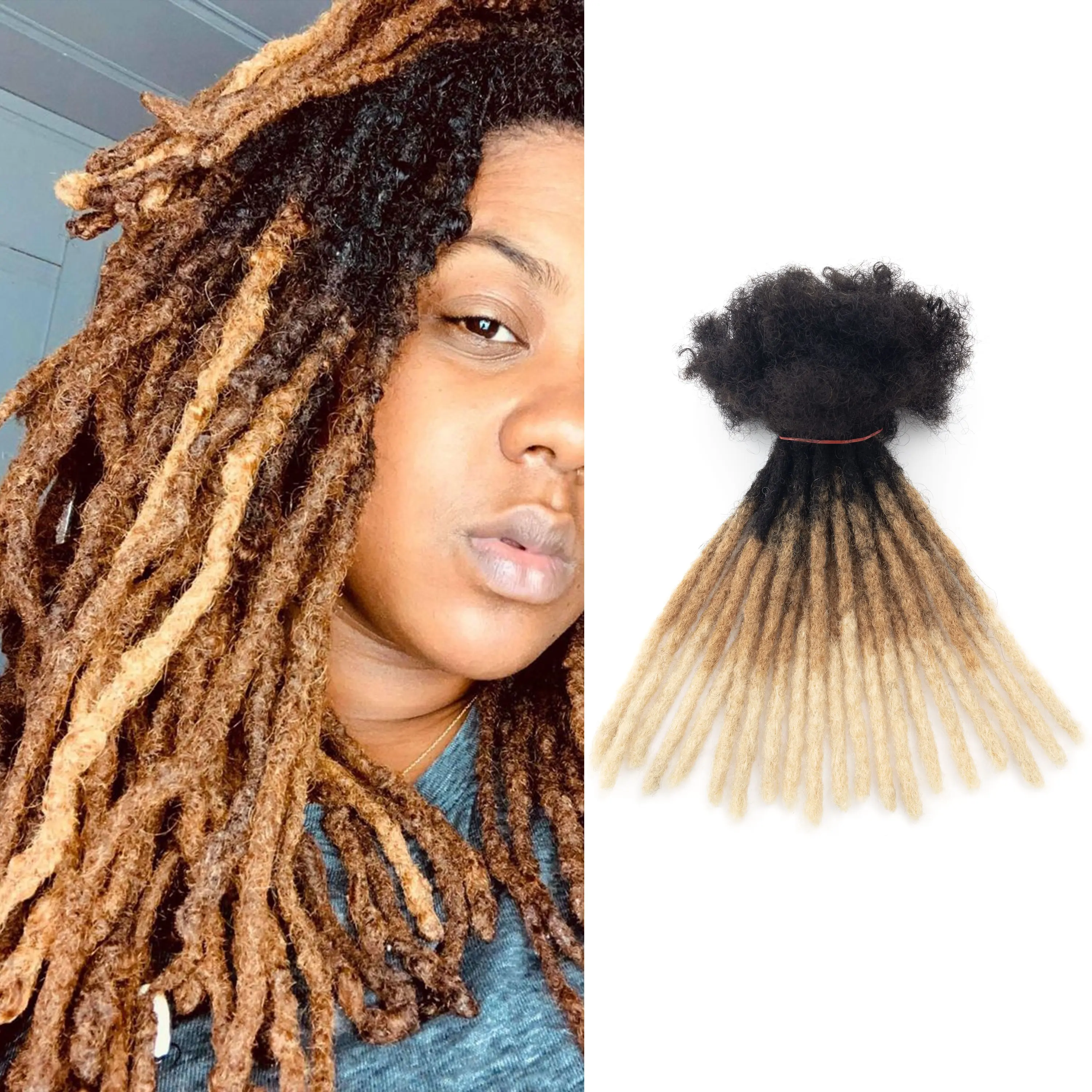 20strands/pack Manufacturing Vendors Locks Cheveux Naturel | Dreadlocks Human Hair Ombre Locs Extension Human Hair Locks for Men
20strands/pack Manufacturing Vendors Locks Cheveux Naturel | Dreadlocks Human Hair Ombre Locs Extension Human Hair Locks for Men