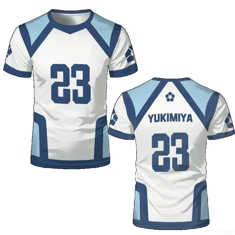 Summer Men's and Women's Round Neck Casual Sports Top Japanese Cartoon Blue Lock Jersey T-shirt
Summer Men's and Women's Round Neck Casual Sports Top Japanese Cartoon Blue Lock Jersey T-shirt