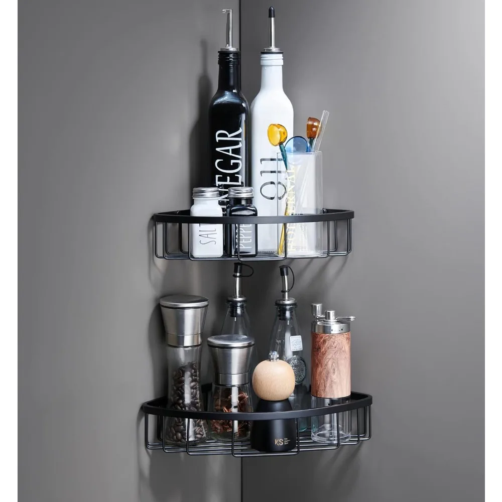 Corner Shower Caddy Organizer,SUS304 Stainless Steel Heavy Duty Rust-Proof Shelf, Wall Mounted Storage Rack for Bathroom,2 Packs
Corner Shower Caddy Organizer,SUS304 Stainless Steel Heavy Duty Rust-Proof Shelf, Wall Mounted Storage Rack for Bathroom,2 Packs