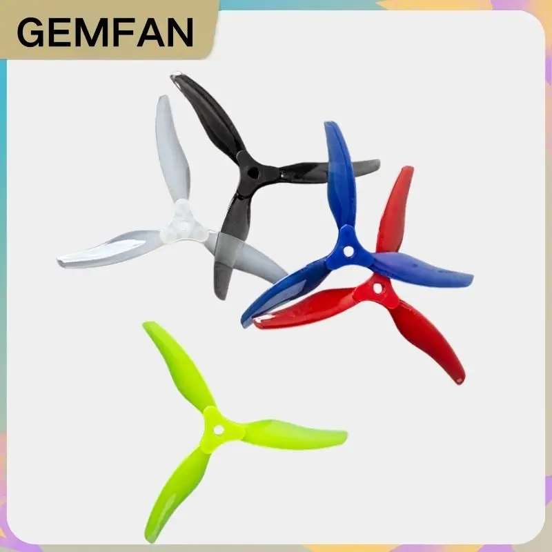 2 пары гиппелей GEMFAN Proppy F5135, 5,1-дюймовый складной 3-лопастной пропеллер для FPV фристайла, дальнего действия 4/6S, 5-дюймовые дроны
2 пары гиппелей GEMFAN Proppy F5135, 5,1-дюймовый складной 3-лопастной пропеллер для FPV фристайла, дальнего действия 4/6S, 5-дюймовые дроны
