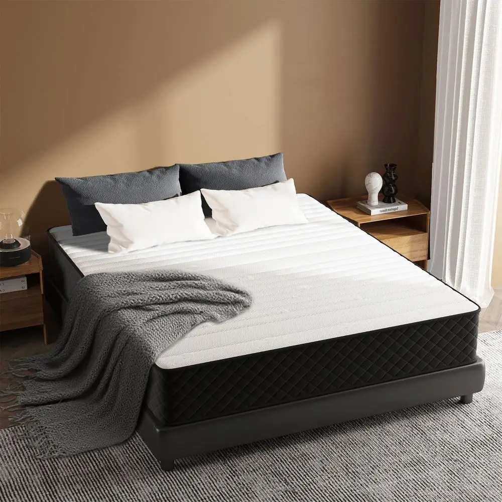 Queen Mattress, 12 Inch Hybrid Mattress with Pocket Springs and Memory Foam, Medium Firm Support, Motion Isolation, Breathable
Queen Mattress, 12 Inch Hybrid Mattress with Pocket Springs and Memory Foam, Medium Firm Support, Motion Isolation, Breathable