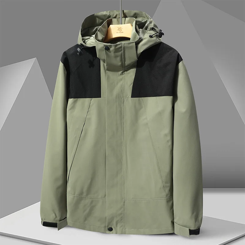 Spring And Autumn New Jackets Men's Outdoor Clothing Thin Single Chong Waterproof Jacket Mountaineering Suit
Spring And Autumn New Jackets Men's Outdoor Clothing Thin Single Chong Waterproof Jacket Mountaineering Suit