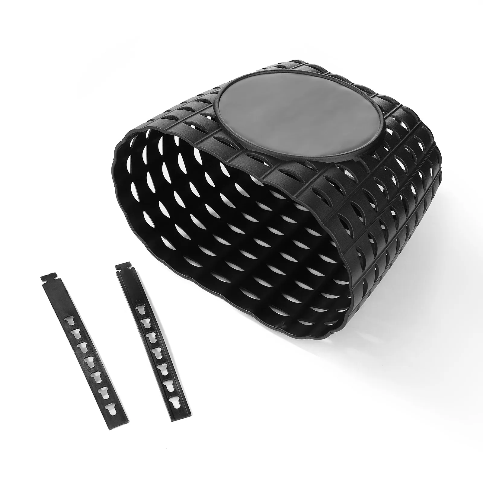 Plastic Bike Basket Black Detachable Easy Install Water Resistant Storage Basket for Outdoor Cycling
Plastic Bike Basket Black Detachable Easy Install Water Resistant Storage Basket for Outdoor Cycling