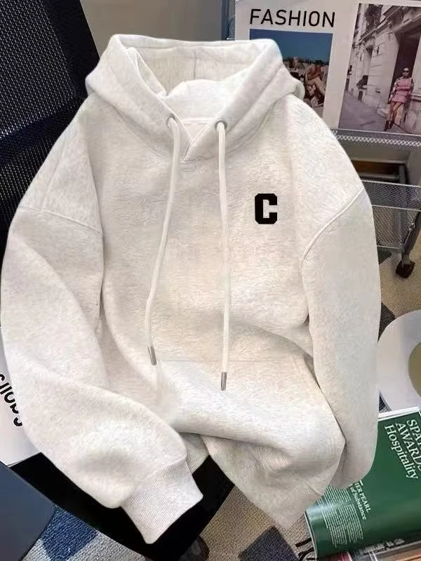 Ex Thiened Хлопковая толстовка с капюшоном Повседневная спортивная одежда Мужская женская осенне-зимняя теплая верхняя одежда Удобная свободная одежда
Ex Thiened Хлопковая толстовка с капюшоном Повседневная спортивная одежда Мужская женская осенне-зимняя теплая верхняя одежда Удобная свободная одежда