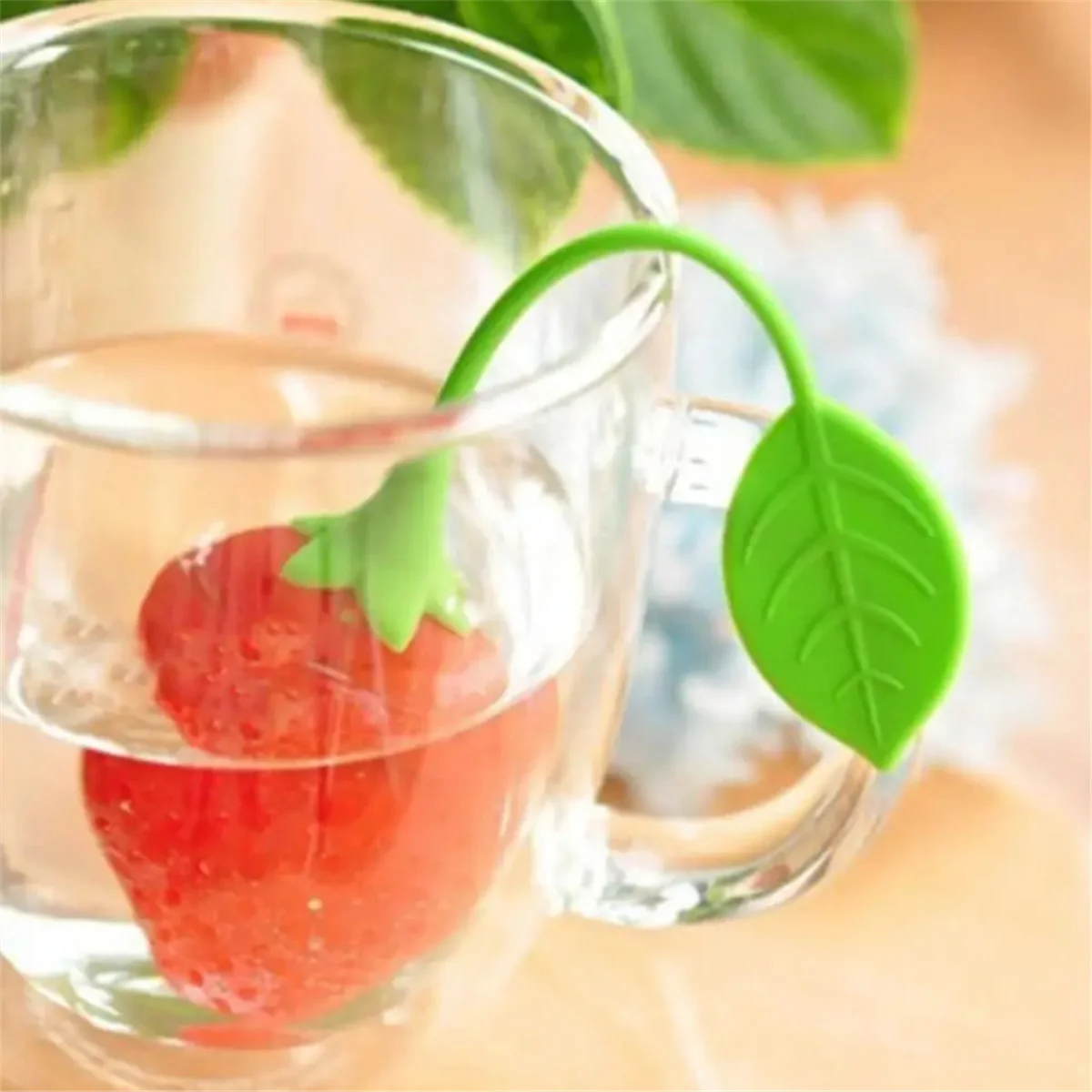 Loose Tea Leaf Strainer Silicone Tea Infuser Teapot Tool Teabag Kettle Ball Holder Spice Filter Tea Infuser Strawberry HOT
Loose Tea Leaf Strainer Silicone Tea Infuser Teapot Tool Teabag Kettle Ball Holder Spice Filter Tea Infuser Strawberry HOT