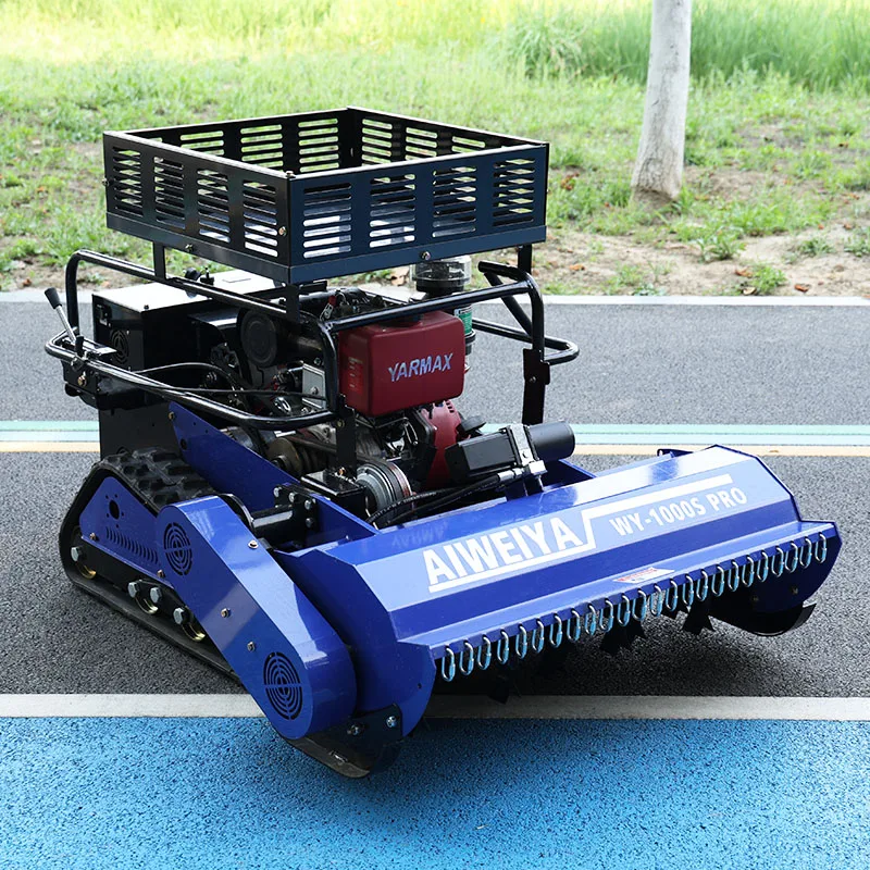 Customized soft track remote control Lawn Mower for golf course slope bunker edge fairway fine trimming no lawn sand damage long
Customized soft track remote control Lawn Mower for golf course slope bunker edge fairway fine trimming no lawn sand damage long