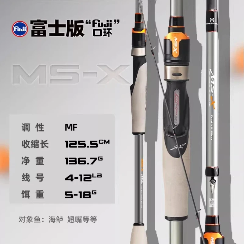 Комплект для рыбалки HASDA MS-XO: удилище и катушка с кольцами Fuji, 2-секционное, для путешествий, для ловли баса, форели, в пресной и соленой воде
Комплект для рыбалки HASDA MS-XO: удилище и катушка с кольцами Fuji, 2-секционное, для путешествий, для ловли баса, форели, в пресной и соленой воде