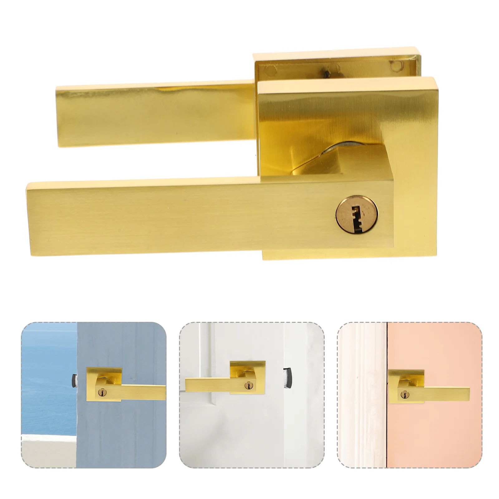 Комплект из 1 шт. ручки-защелки из алюминиевого сплава для дверей, с функцией приватности, для деревянных межкомнатных дверей, усиленная замена дверной ручки
Комплект из 1 шт. ручки-защелки из алюминиевого сплава для дверей, с функцией приватности, для деревянных межкомнатных дверей, усиленная замена дверной ручки