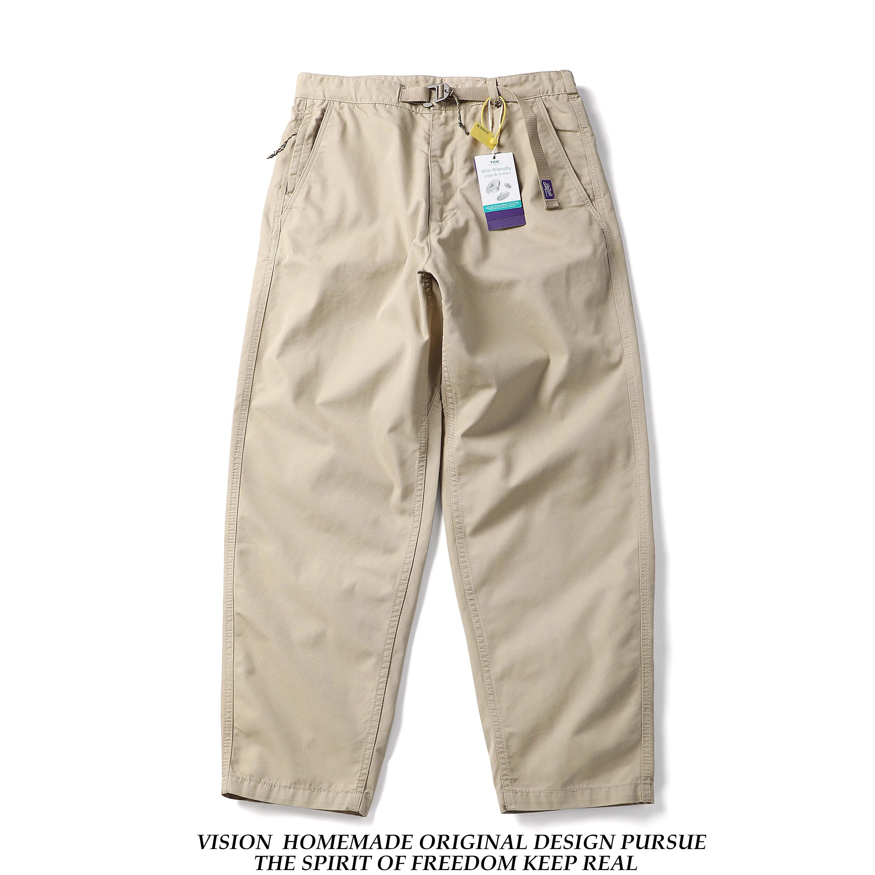 Новые осенние повседневные рабочие брюки свободного кроя в японском стиле Purple Label: мужские широкие брюки-конусы из смесового хлопка
Новые осенние повседневные рабочие брюки свободного кроя в японском стиле Purple Label: мужские широкие брюки-конусы из смесового хлопка