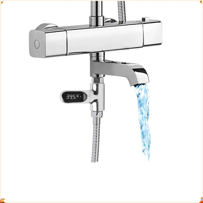 Universal Shower Head Hot Tub Water Temperature Monitor Electricity LED Display Bathing Temperature Meter Bathroom Accessories
Universal Shower Head Hot Tub Water Temperature Monitor Electricity LED Display Bathing Temperature Meter Bathroom Accessories