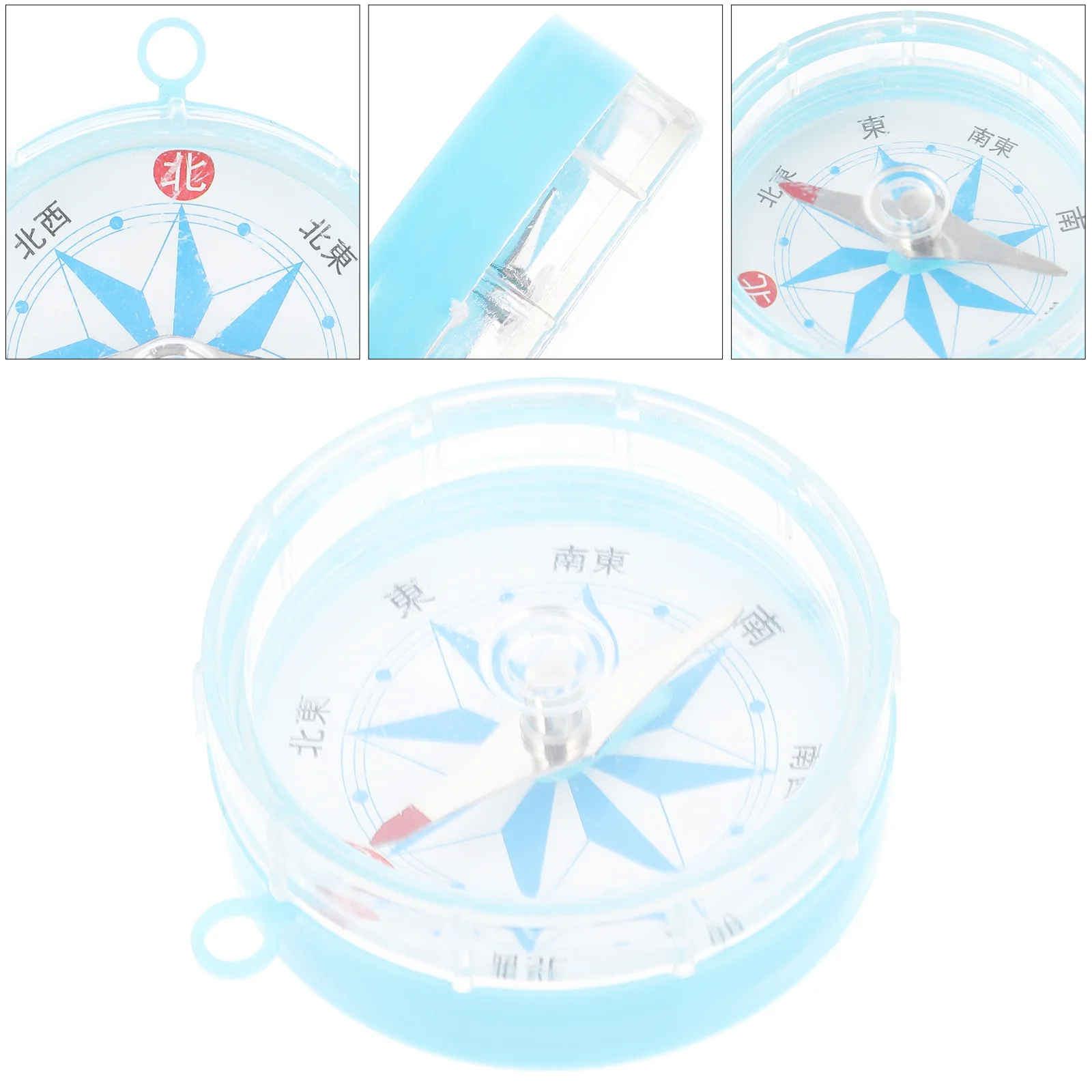 6 Pcs Physical Experiment Equipment Keychain Compass on Travel Adventure Plastic Small
6 Pcs Physical Experiment Equipment Keychain Compass on Travel Adventure Plastic Small