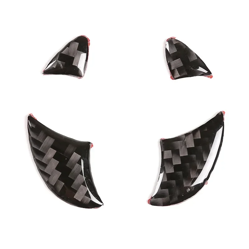 For Toyota Corolla 2014 - 2018 Car Steering Wheel Logo Decorative Frame Sticker Carbon Fiber Interior Accessories 4 Pcs
For Toyota Corolla 2014 - 2018 Car Steering Wheel Logo Decorative Frame Sticker Carbon Fiber Interior Accessories 4 Pcs
