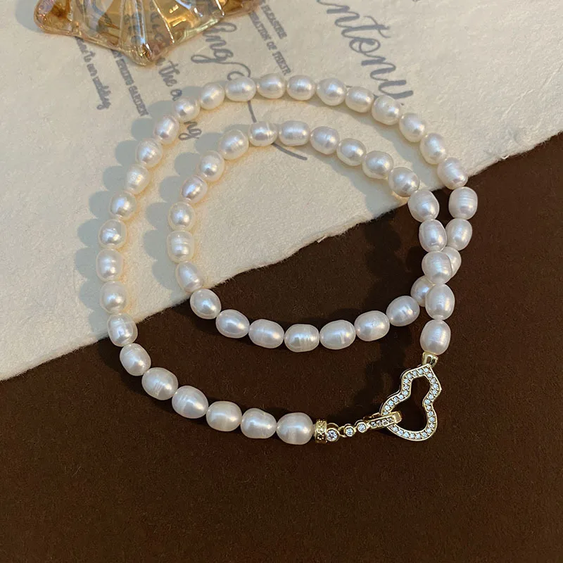 New Arrival Trendy Calabash Design Natural Freshwater Pearl 14K Gold Filled Lady Chain Necklace Jewelry Women Birthday Gifts
New Arrival Trendy Calabash Design Natural Freshwater Pearl 14K Gold Filled Lady Chain Necklace Jewelry Women Birthday Gifts