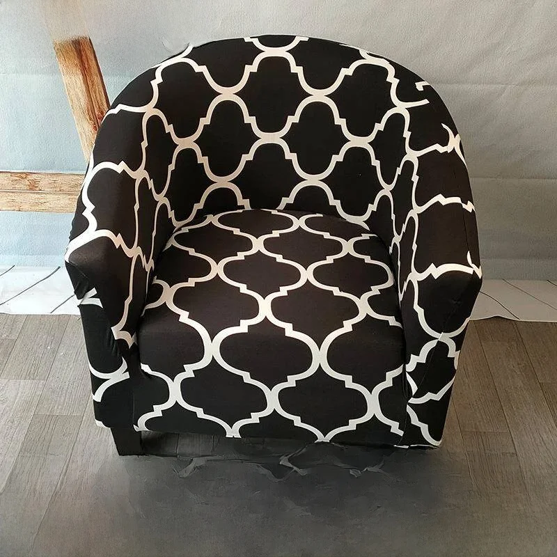Thickened Elastic Single Chair Sofa Cover Full Wrap Semi-Circular Card Cover for Hotel Bar Restaurant Individual Card
Thickened Elastic Single Chair Sofa Cover Full Wrap Semi-Circular Card Cover for Hotel Bar Restaurant Individual Card