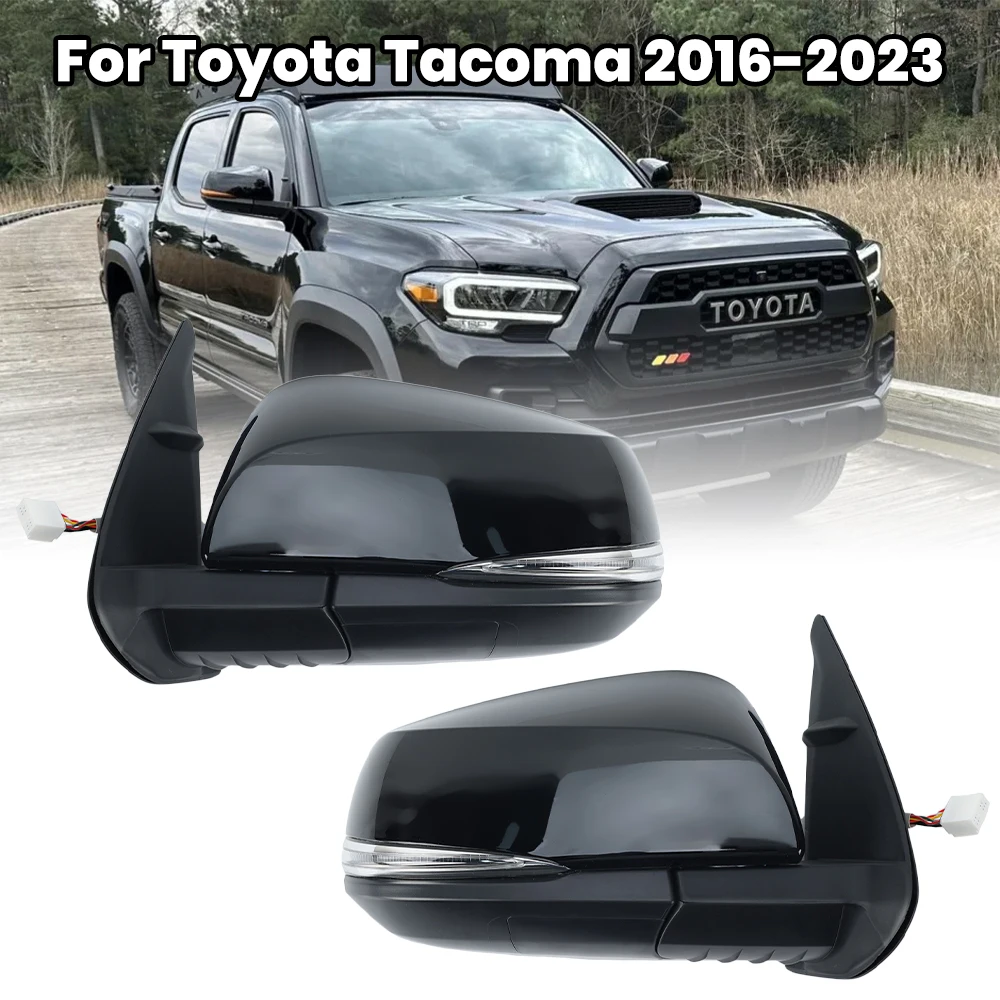 8-контактное боковое зеркало в сборе для Toyota Tacoma 2016 2017 2018 2019-2023, черное с слепой пятном, дверное зеркало, автомобильные аксессуары
8-контактное боковое зеркало в сборе для Toyota Tacoma 2016 2017 2018 2019-2023, черное с слепой пятном, дверное зеркало, автомобильные аксессуары