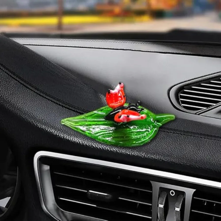 Mini Green Leaf Glass Butterfly Car Dashboard Decorations, Funny Insect Self-Adhesive Car Rearview Mirror Ornaments, Cute Auto
Mini Green Leaf Glass Butterfly Car Dashboard Decorations, Funny Insect Self-Adhesive Car Rearview Mirror Ornaments, Cute Auto