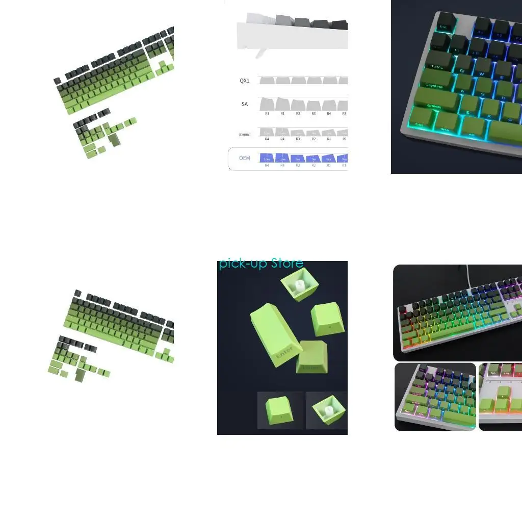 Q5WA Side Print Through Keycap OEM PBT Keycaps Double Shot Backlit 135 Keycap Replacement For Mechanical Keyboard
Q5WA Side Print Through Keycap OEM PBT Keycaps Double Shot Backlit 135 Keycap Replacement For Mechanical Keyboard