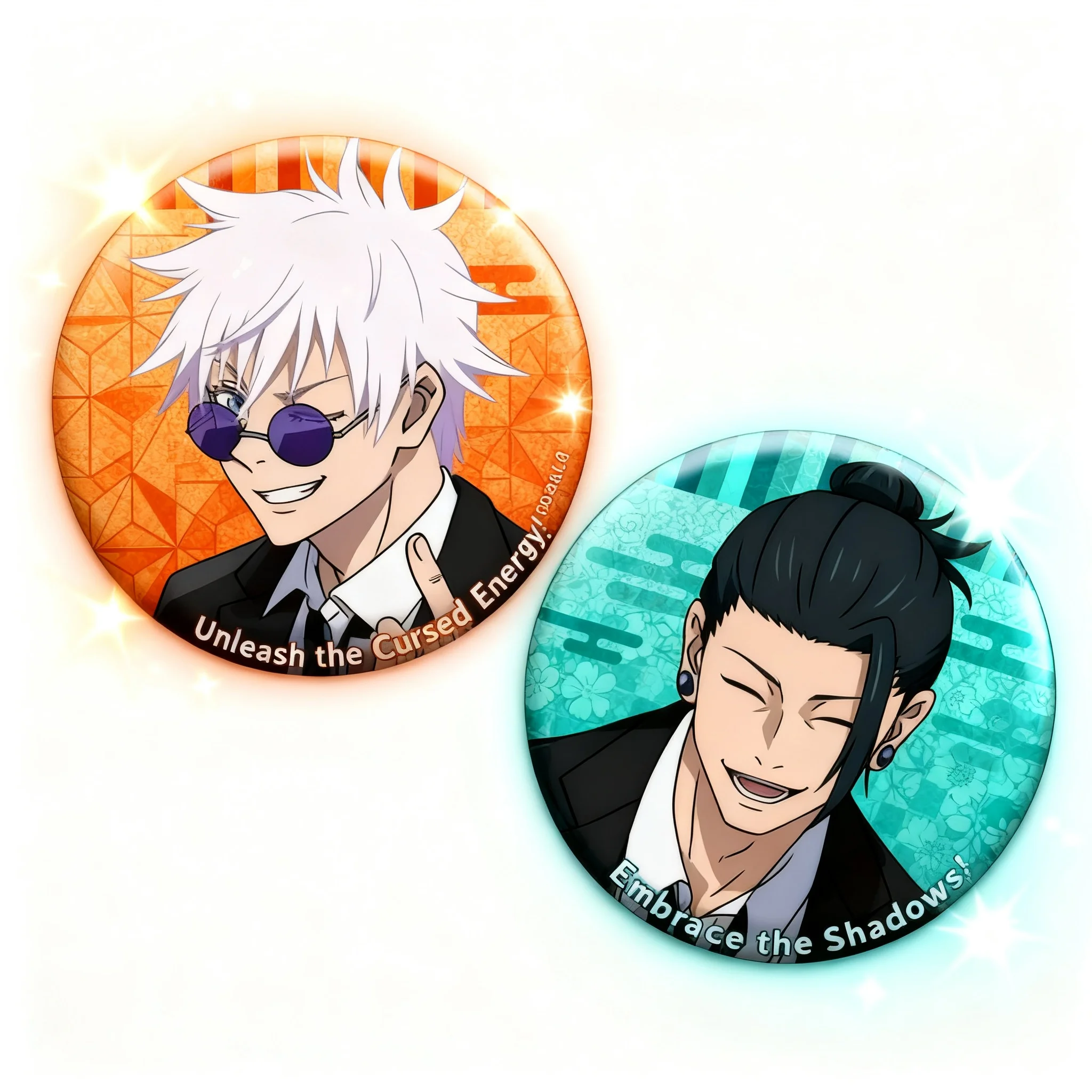 Anime Jujutsu Kaisen Badge Set Gojo Satoru Geto Suguru Pin Brooch Metal Enamel Pins Collection Cute Cartoon Character
Anime Jujutsu Kaisen Badge Set Gojo Satoru Geto Suguru Pin Brooch Metal Enamel Pins Collection Cute Cartoon Character