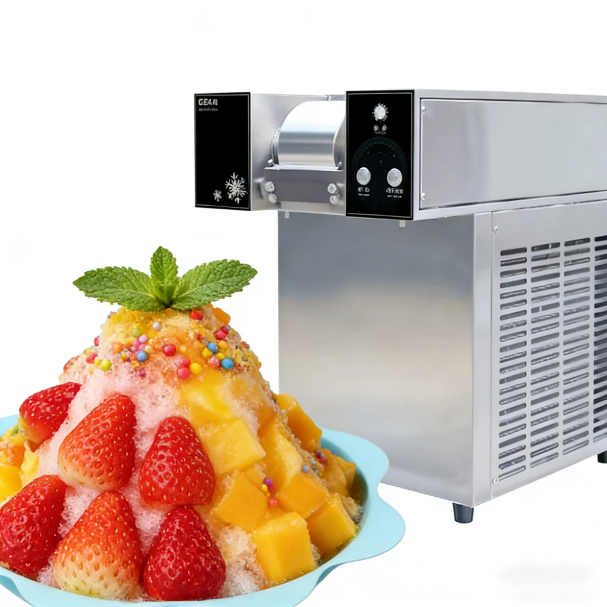 Commercial Snowflake Ice Machine Stainless Steel Big Output 200kg 24h For Bubble Tea Shop Restaurant Good Quality Bingsu Machine
Commercial Snowflake Ice Machine Stainless Steel Big Output 200kg 24h For Bubble Tea Shop Restaurant Good Quality Bingsu Machine