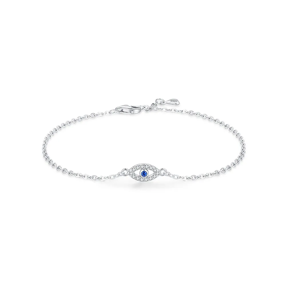 Apexelle Brand Fine Jewelry 925 Sterling Silver Bracelet For Women Exquisite Blue Eye Adjustable Bracelet Fashion Jewelry
Apexelle Brand Fine Jewelry 925 Sterling Silver Bracelet For Women Exquisite Blue Eye Adjustable Bracelet Fashion Jewelry