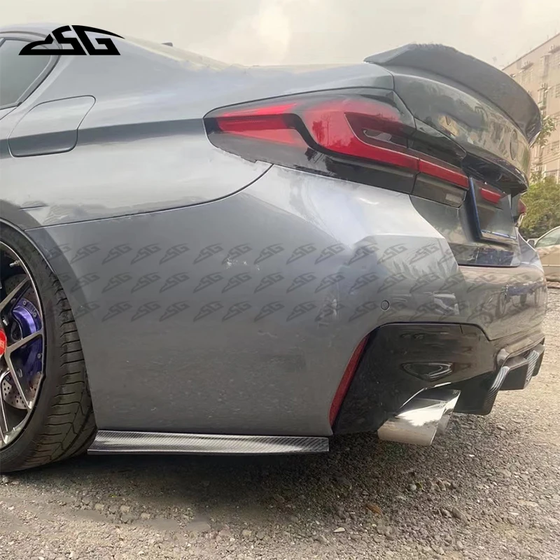 Carbon Fiber Rear Canard Splitter Diffuser Side Bumper Fins Winglet Flaps Apron For BMW 5 Series G30 G31 Sedan 4 Door Body Kit
Carbon Fiber Rear Canard Splitter Diffuser Side Bumper Fins Winglet Flaps Apron For BMW 5 Series G30 G31 Sedan 4 Door Body Kit