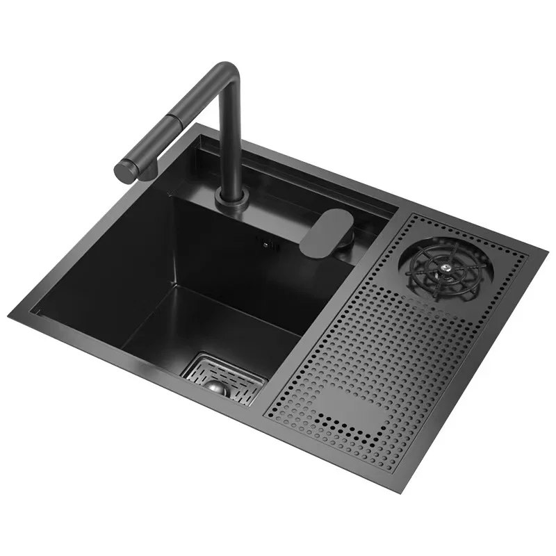 Hidden Dishwasher Sink Nano 304 Stainless Steel Kitchen Sink Rod Invisible Sink With Cup Washer With Lid Small Size Sink
Hidden Dishwasher Sink Nano 304 Stainless Steel Kitchen Sink Rod Invisible Sink With Cup Washer With Lid Small Size Sink