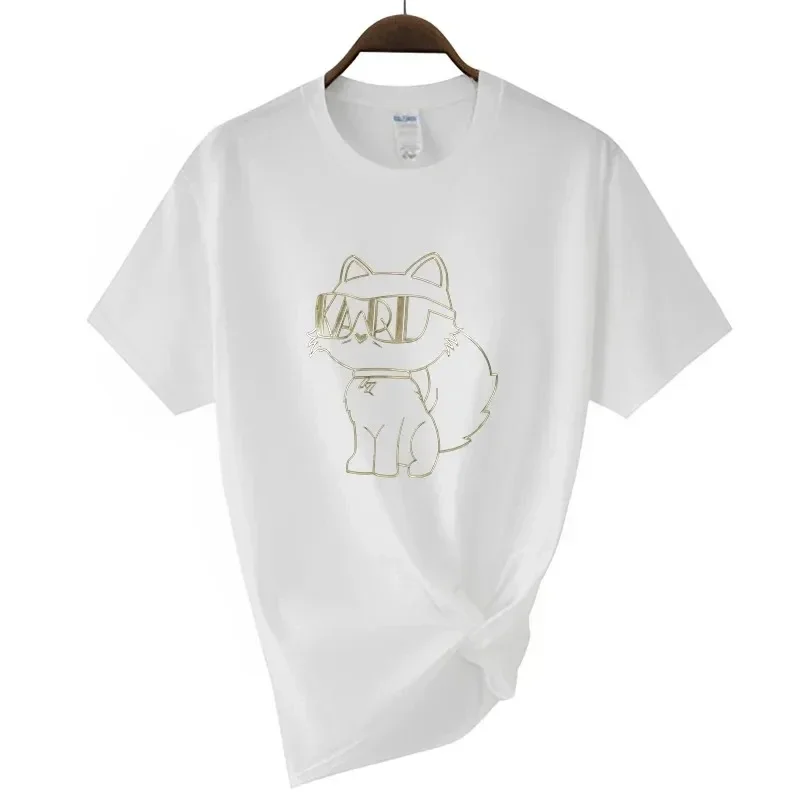 2024 Summer Fashion 100_ Cotton T-Shirt Women T-Shirt Brand Short Sleeve Elegant Women's T-Shirt Designer Classic Couple Top
2024 Summer Fashion 100_ Cotton T-Shirt Women T-Shirt Brand Short Sleeve Elegant Women's T-Shirt Designer Classic Couple Top