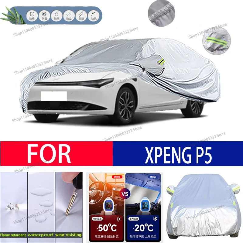 For XPENG P5 Car clothing sun protection snow prevention antifreeze car protective cover auto cover
For XPENG P5 Car clothing sun protection snow prevention antifreeze car protective cover auto cover
