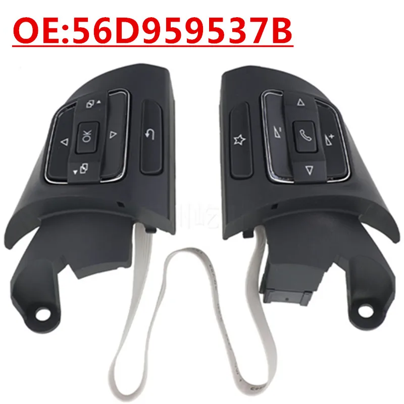 56D959537B/A Multifunction Steering Wheel Switch For VW Passat B7 Sharan 2011-2015 LHD Car Cruise Control Button Assembly
56D959537B/A Multifunction Steering Wheel Switch For VW Passat B7 Sharan 2011-2015 LHD Car Cruise Control Button Assembly
