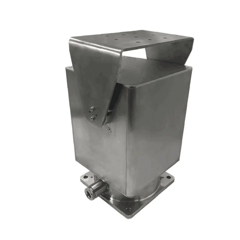 JSA-EFPTZDU30420K 20kg Load Industrial Pan Tilt, Worm Gear Drive, 304 Stainless Steel Shell, Pan 0°~360°, Tilt -40°~35°
JSA-EFPTZDU30420K 20kg Load Industrial Pan Tilt, Worm Gear Drive, 304 Stainless Steel Shell, Pan 0°~360°, Tilt -40°~35°