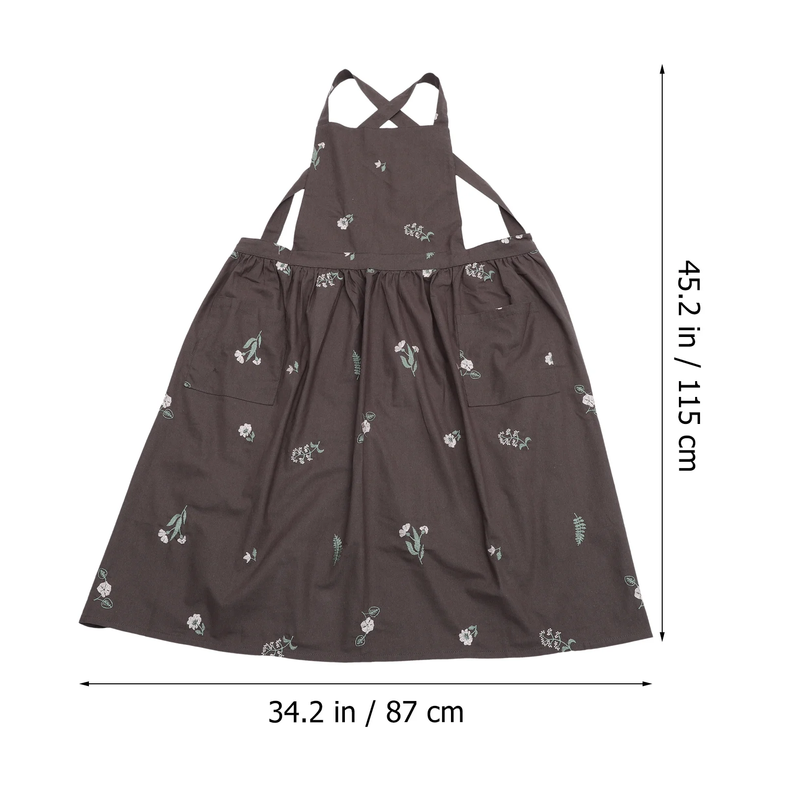 Embroidered Cotton Linen Apron for Women Kitchen Baking Cooking with Pockets Household Workshop Hotel Cafe Workwear Long-Lasting
Embroidered Cotton Linen Apron for Women Kitchen Baking Cooking with Pockets Household Workshop Hotel Cafe Workwear Long-Lasting