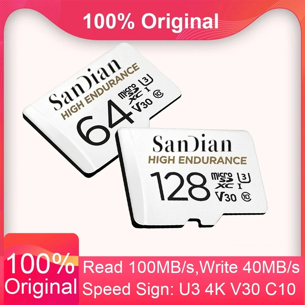 2026 High Endurance micro Tf SD Card V30 U3 C10 Professional Memory card for dash cam or home monitoring 128GB
2026 High Endurance micro Tf SD Card V30 U3 C10 Professional Memory card for dash cam or home monitoring 128GB