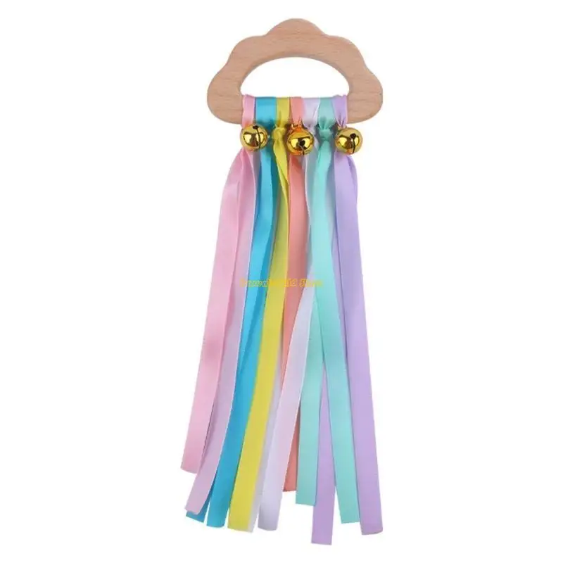 WXTD Upgraded Baby Teether Kid Ribbon-Ring Toy Bell-Shaker Ribbon Rattle Toy DIY
WXTD Upgraded Baby Teether Kid Ribbon-Ring Toy Bell-Shaker Ribbon Rattle Toy DIY