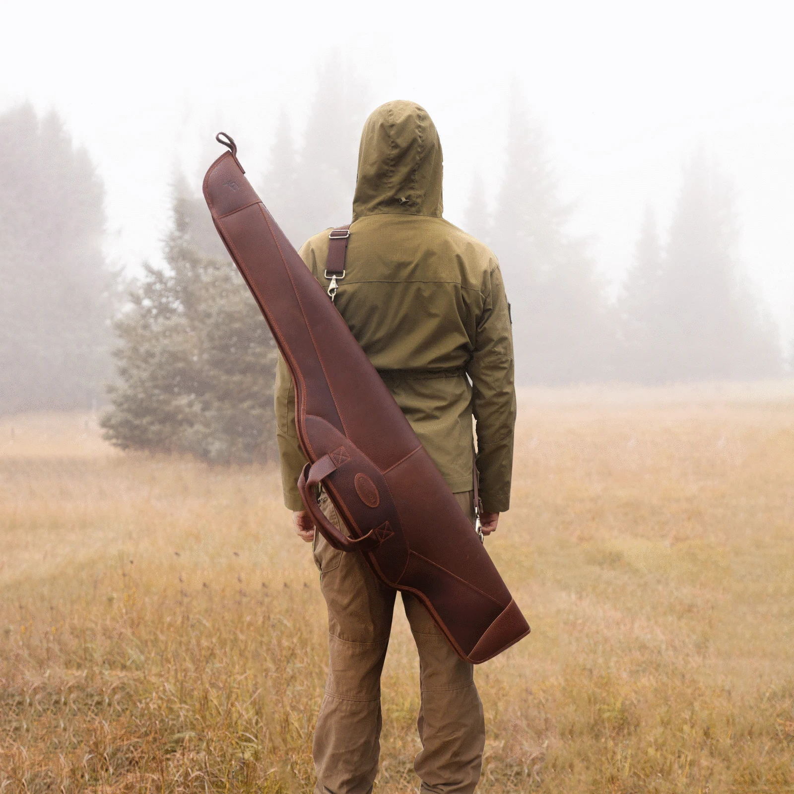 Tourbon Hunting Rifle Case Genuine Leather Gun Bag Slip Scoped Optical Sight Soft Padded Bags 128CM Shooting Gun Accessories
Tourbon Hunting Rifle Case Genuine Leather Gun Bag Slip Scoped Optical Sight Soft Padded Bags 128CM Shooting Gun Accessories