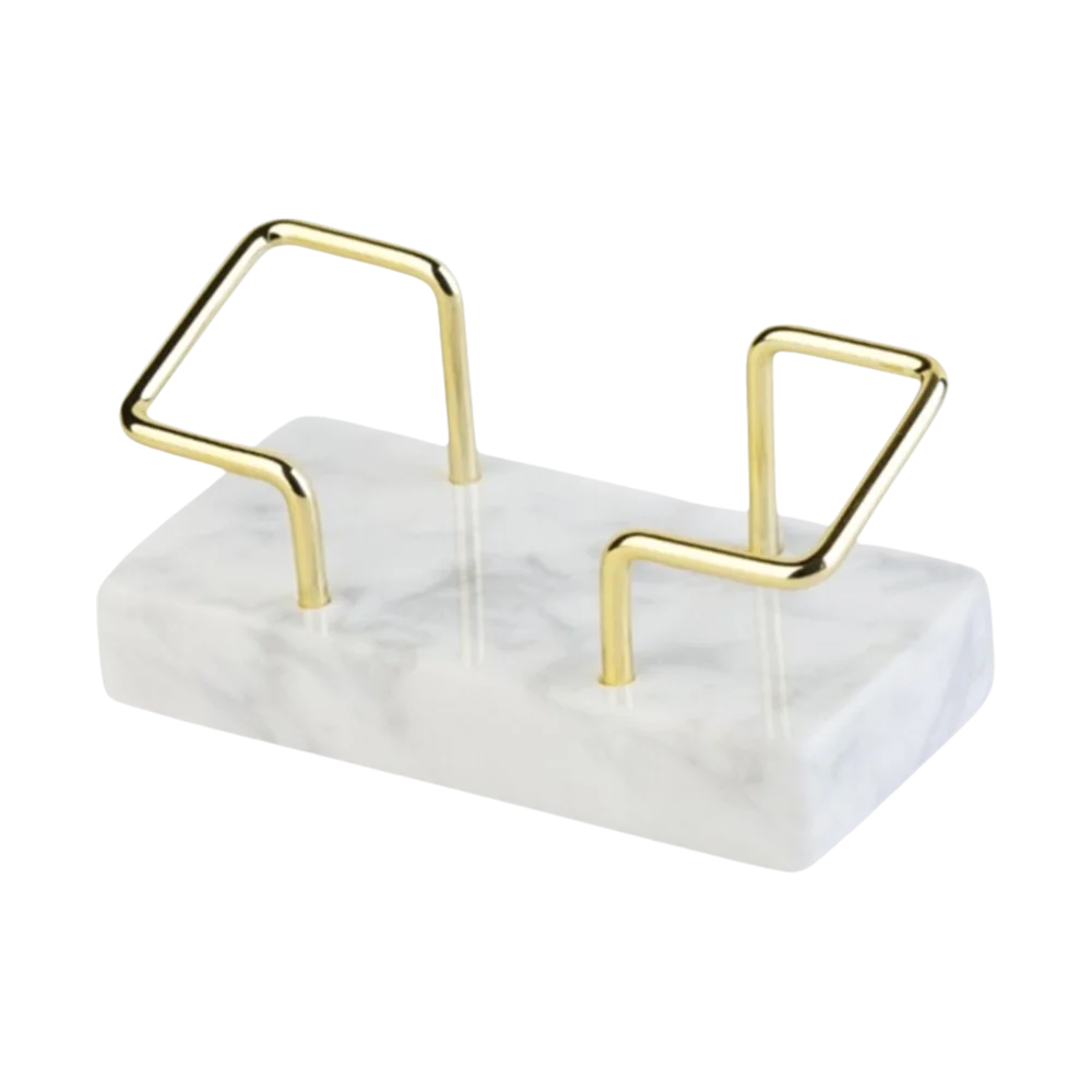 Marble Material Marble Business Card Holder Gold Metal Frame Vertical Design Metal Business Card Holder Durable Materia
Marble Material Marble Business Card Holder Gold Metal Frame Vertical Design Metal Business Card Holder Durable Materia