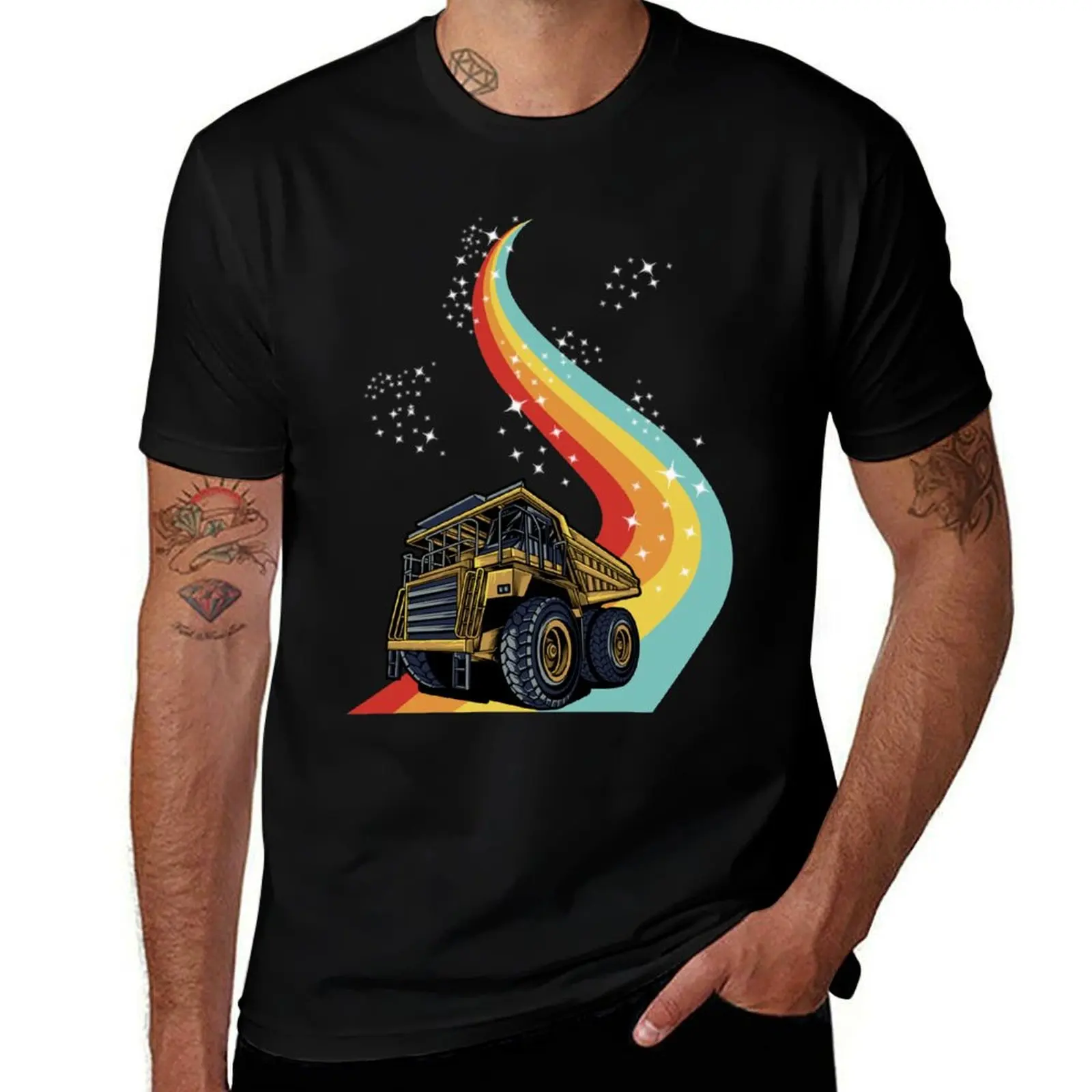 Футболка Dump Truck Galaxy, мужская футболка из хлопка, футболка из 100% хлопка 
Футболка Dump Truck Galaxy, мужская футболка из хлопка, футболка из 100% хлопка
